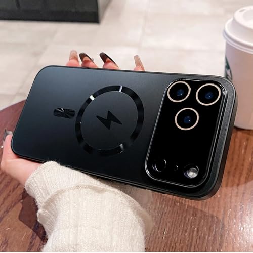 Coque Rigide Magsafe iPhone 13 Pro Noire Étui Mat Business