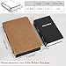 Bible Cover Case for Women and Men, PU Leather Bible Bag Bible Study Supplies Accessories with Detachable Wrist Strap
