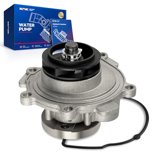 KAX Water Pump AW6184 Fit for 2012-2018 Sonic 1.8L, 2011-2015 Cruze 1.8L, 2009-2011 Aveo, 2016 Cruze Limited, Water Pump Assembly OE Replacement, Upgrade Performance Water Pump Kits