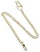 Charles-Hubert, Paris 3547-G Gold-Plated Pocket Watch Chain