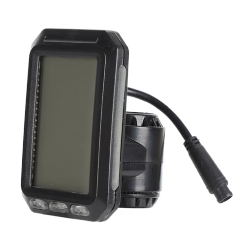Electric Scooter Display Meter Professional Replacement 6 Pin Easy to Install Multifunctional Control Panel for Electric Scooters Electric Bikes ABS Material Compact Size