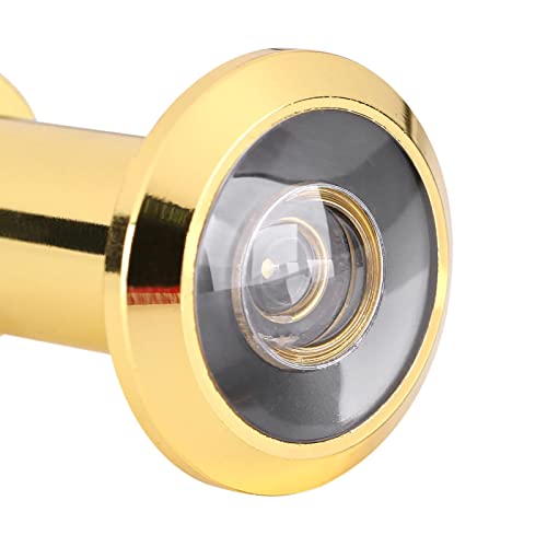 SUNGOOYUE High-Performance 200-degré à Angle de Porte à Angle de Porte, Facile à Installer, Couvertures de Protection des Données pour les de sécurité, Protéger Votre Maison contre la Pause -in (GOLD)