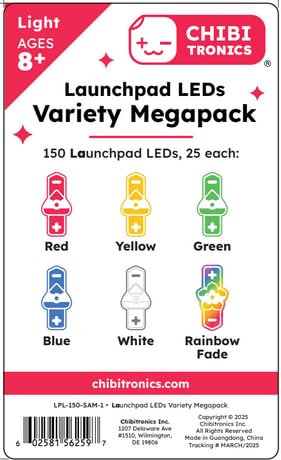 LED variées Launchpad lot 150 pièces composant électronique diode couleur