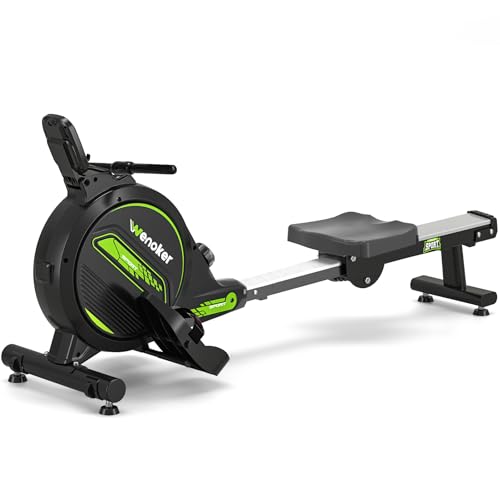 Wenoker Rudergerät für Zuhause, Leises Magnetisches Rudergerät mit APP & LCD-Display,16 Stufen Widerstand, Indoor-Gerät für das Home-Gym, Cardio-Trainingsgerät, 160 kg Kapazität Wenoker Rudergerät für Zuhause, Leises Magnetisches Rudergerät mit APP & LCD-Display,16 Stufen Widerstand, Indoor-Gerät für das Home-Gym, Cardio-Trainingsgerät, 160 kg Kapazität