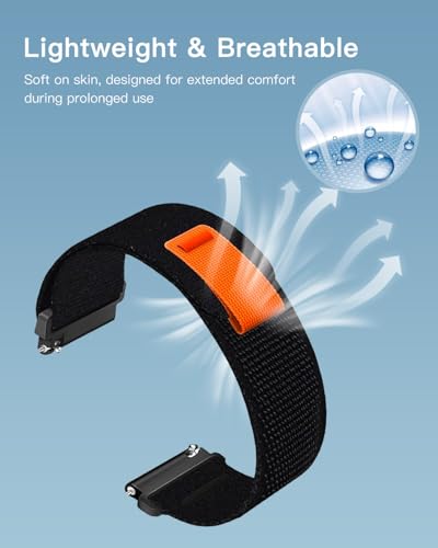 Correa deportiva de nylon para smartwatch BOOOMIC IDW25 miniatura 3