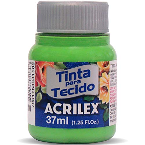 Tinta Tecido Fosca 037Ml Verde Folha Acrilex
