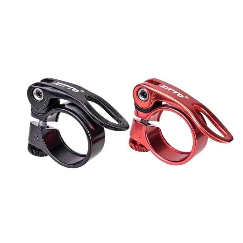 Abrazadera Sillin Abrazadera de aluminio for bicicleta, 1/3/5 unidades, for ciclismo, popular, ligera, aleación, duradera(Style F 5pcs)