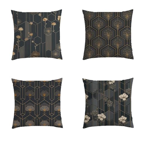 Housse coussin extérieur 60x60cm imperméable taie oreiller canapé - 2