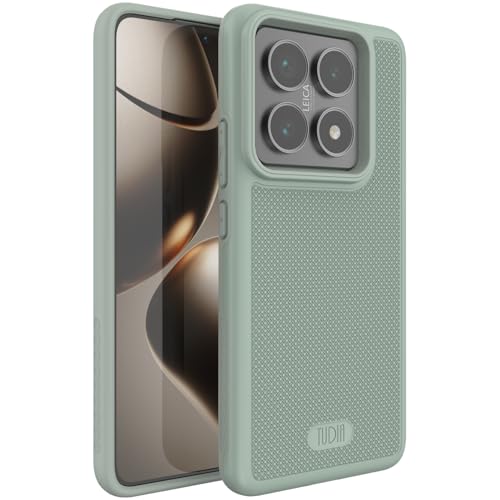 Coque Xiaomi 14T Pro 5G robuste et élégante couleur Lys Vert pour vos déplacements professionnels
