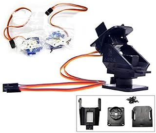 Pan Tilt 2 Axis FPV Camera Gimbal Mount Bracket W/ 2 Servos Support