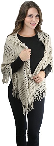 ToBeInStyle Women's Winter Super Warm Chunky Oversized Cozy Knit Scarves2