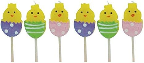 Party Candles - Easter Egg/Chick