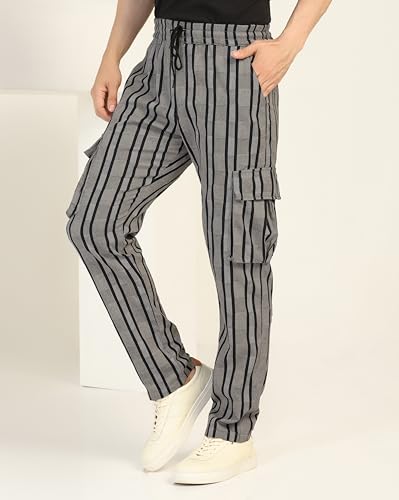 Image of TOPLOT Men's Cargo Pant || Pant for Men || Cargo Pant for Men || Cotton Cargo Pants