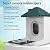 Smart Bird Feeder with Camera,AI Identify Species,Bird House with Solar Powered,Instant Arrival Alerts,2K Capture Video,Live View for Lover (Blackish Green)