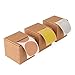 Produktbild ewtshop® 3 x 50 Stück Dots Punkte runde Aufkleber Sticker, Gold, Bronze, Silber, Durchmesser 4 cm