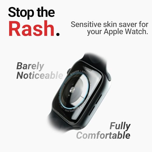 Evita erupciones en iWatch de 46 mm usando este protector de sensor durante el deporte 3