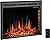 R.W.FLAME 39" Electric Fireplace Insert,Freestanding & Recessed Electric Stove Heater,Touch Screen,Remote Control,750W-1500W with Timer & Colorful Flame Option