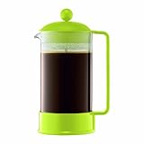 Bodum BRAZIL Kaffeebereiter French Press Kaffeemaschine, 1-Liter, grün von Bodum