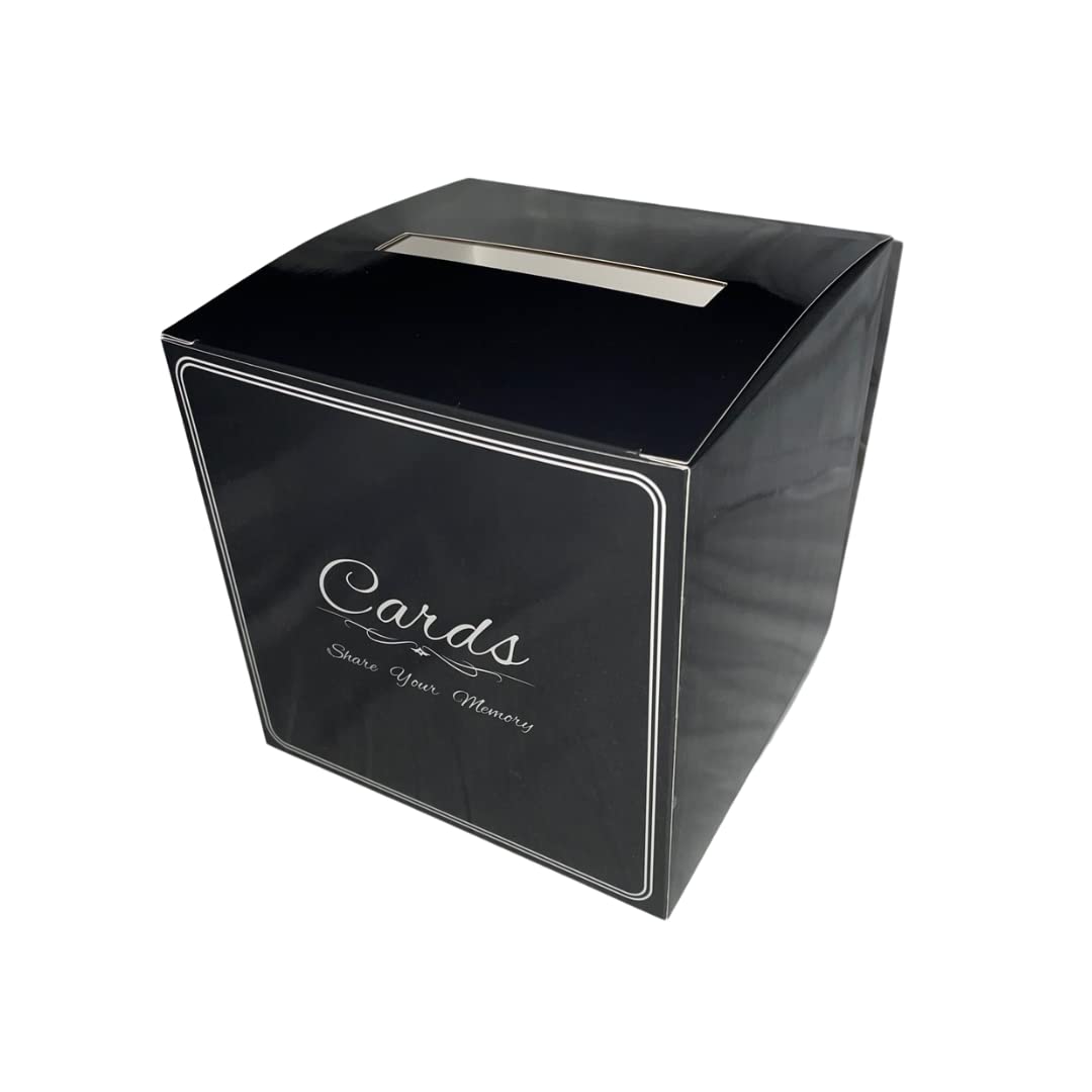 SAMKEDOO Share a Memory Cards Box | Celebration of Life | Share a Memory card | Thank You Cards for Funeral | in Loving Memory Memorial Service Box set | Funeral Guest Book Box