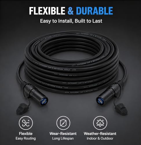 Cable Ethernet Profesional CAT6 Toronce 3 pies con conectores blindados RJ45 miniatura 6