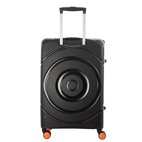 American Tourister Circurity+ 68 CM 8 Wheel with 3 Point TSA Lock Trolley Bag for Travel | Small Polypropelene Suitcase with TSA Lock, Double Wheels & Flexi Packing Straps for Men & Women - Black 5 41tT1bhopRL