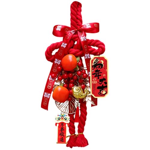 Decoraciones De Año Nuevo: Nylon, Cuerda, Papel, Linternas De PP Chinos, Decoración China | Decoración De Bricolaje 2026 Festivo Con, Colgante De La Inauguración De La Casa Traslado De Casa Vac