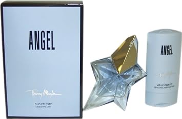 Amazon.com: Ángel eau-de-parfume Spray y cuerpo celeste Loción Women by  Thierry Mugler : Thierry Mugler: Belleza y Cuidado Personal