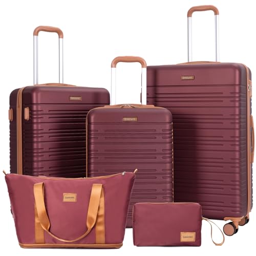 Image of 5-Piece Hardcase Luggage Sets 20 inch24 inch28 inch