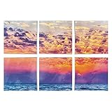 LinkChance Art Acoustic Wall Panels with Self Adhesive - HD Picture Quality Sound Absorbing Panel -...