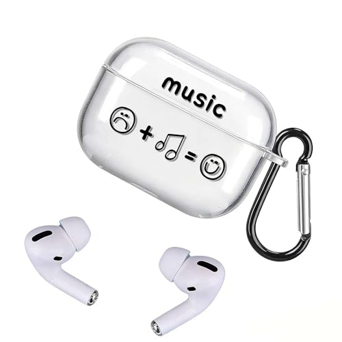 AirPods Pro 3 �P�[�X ���₵ �ϏՌ� �J���r�i�t�� AirPods pro ��3���� �p �X�}�C�� & �~���[�W�b�N(TPU�z���C�g AirPods Pro3�p)