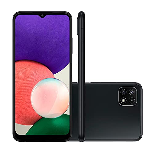 Smartphone Samsung Galaxy A22 128 GB - Cinza, 5G, Câmera Quadrupla 48MP + Selfie 8MP, RAM 4GB, Tela 6.6" - 1 Smartphone Samsung Galaxy A22 128 GB - Cinza, 5G, Câmera Quadrupla 48MP + Selfie 8MP, RAM 4GB, Tela 6.6"