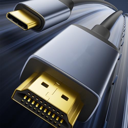 Câble type C vers HDMI 4K pour iPhone 15/16 et PC portable