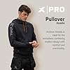 Xpert - Pro Pullover Work Hoodies For Men. Everyday Casual Long Sleeve Top Ideal As Work Hoodie. Mens Fleece Sweatshirt With Adjustable Hood, Pockets And Graphite Reflective Details (UK M) Black #1