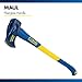 Estwing 8 lb Wood Splitting Maul with 36-Inch Fiberglass Handle - Forged Head Hardened to 50–55 HRC, Heavy-Duty Log Splitter, Model #62374