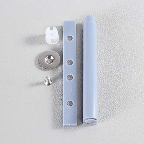 YARNOW 10 peças de plástico para armário de armário e porta de engate com sistema de abertura e amor