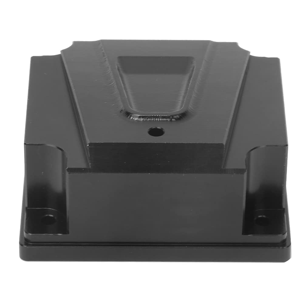 Aluminum Alloy ESC Receiver Box Parts Fit for RGT 1/10 EX86100 RC Car Model (Black FR86002BL)