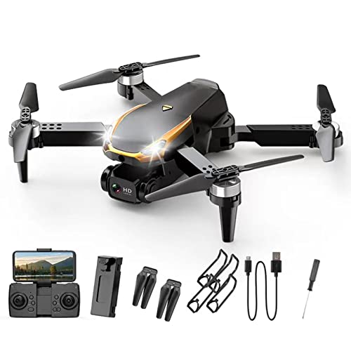 S31 Drone With Dual Hd Cameras, Foldable Remote Control Toys Gifts For Teens Adults With Altitude Hold Headless Mode One Key Start Speed Adjust Trajectory Flight With Storage Bag #TOP1