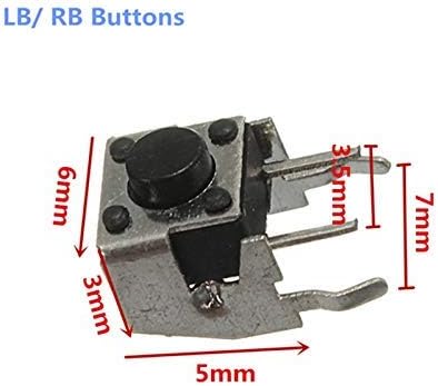 10 X LB RB Bumper Switch Button Replacement for Xbox 360 Xbox One Controller Buttons image 3