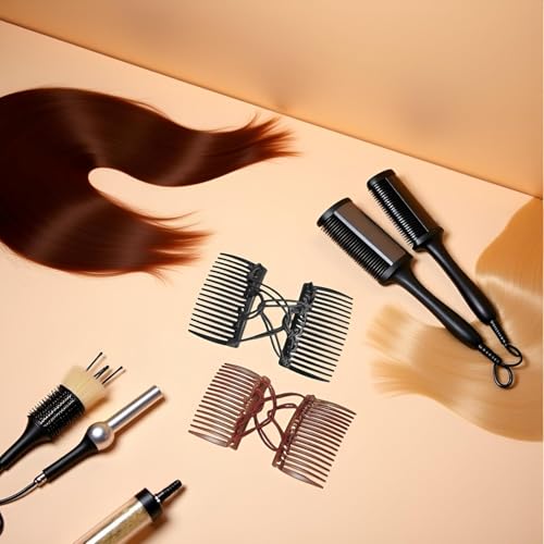 Set de 2 Peines de Plástico Elásticos para Cabello Grueso miniatura 3