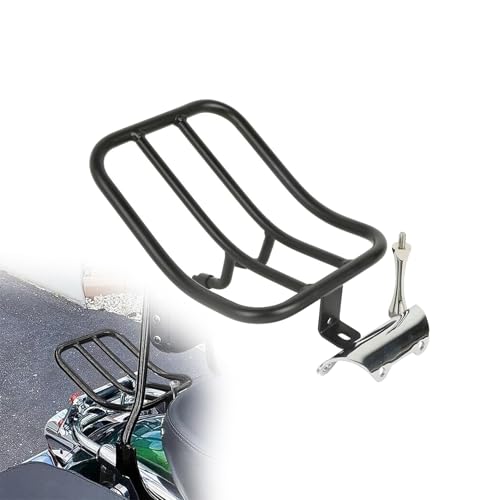 Porte-bagages de moto arrière solide pour Road King FLHR 1997-2008