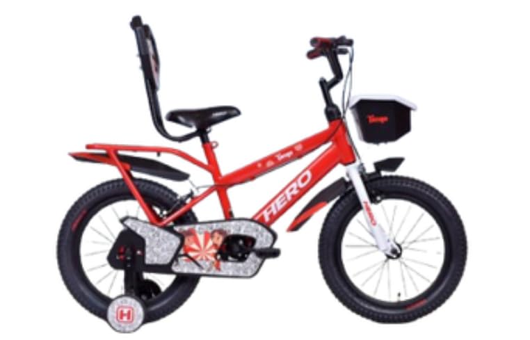 Hero Tango Premium Kids Cycle in 16t Wheel Size with Fat TYRE for Age Group 4 to 8 Years-image-39