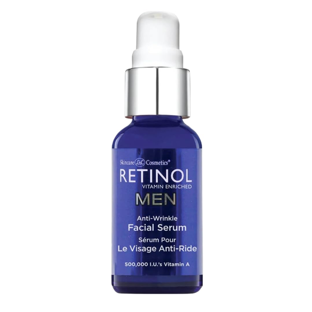 Skincare Retinol Mens Anti-Wrinkle Facial Serum 1oz - Image 2