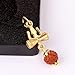 Rudra Empire Trishul Damru Rudraksha Pendant for Men & Women | Spiritual & Religious Gold Plated Shiv Locket with Black Thread | Lord Shiva Mahadev Locket