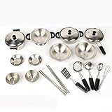 Materiales de alta calidad: Se compone de acero inoxidable de alta calidad. Seguro, inodoro, duradero y lavable. Ha sido probado por seguridad y todos tienen bordes lisos y redondeados. Es una buena ayuda para el estudio de los niños.
