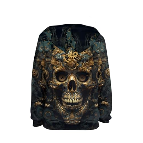 Image of GLUDEAR Teen Boys Girls Novelty Animal Galaxy Hoodies Sweatshirts Pullover