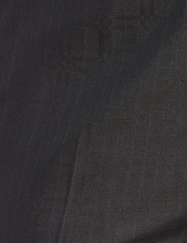 Image of Raymond Men Men's PLEATLESS Slim FIT Dark Brown Formal Trouser