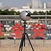 Maoping VFX HDRI Store Half Chrome Half Grey Ball Stainless Steel Hollow Sphere Photographic Props Set (20 cm)
