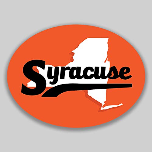 Autocollant vinyle Syracuse New York premium laminé haute durabilité JMM Industries