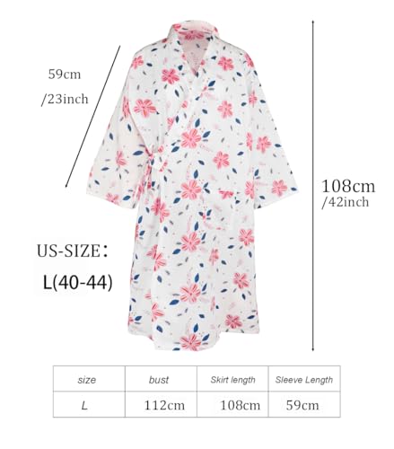 haozaikeji Women Kimono Pajamas Couple One Piece Bathrobe Men Yukata Spa Robe Cotton Causal Nightgown Sleepwear Loungewear4