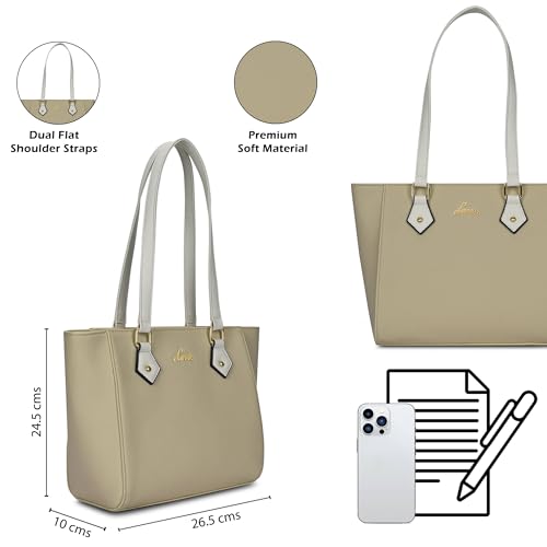Image of Lavie Pastel Women's Gracie Tote Bag | Tote Bag for Work | Ladies purse | Stylish Shoulder Bag | Gift for Women